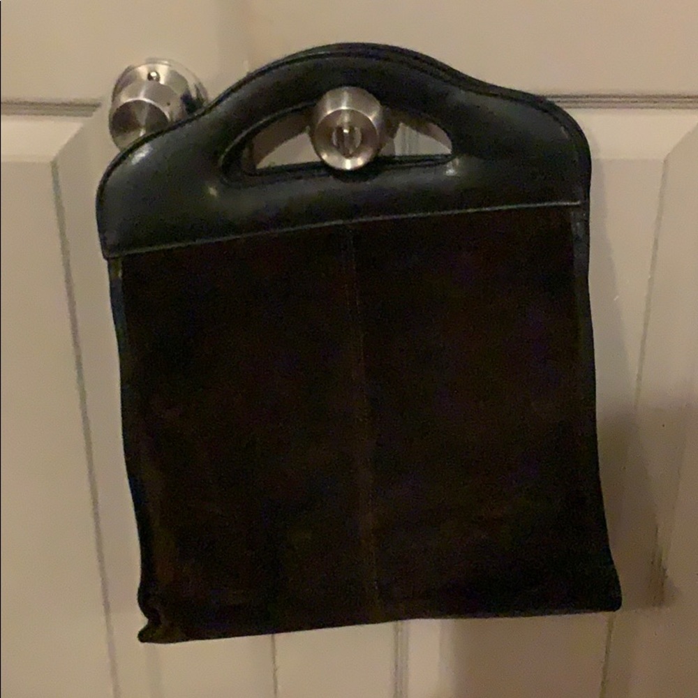 Vintage Trutti E. Saltz Brown Suede Purse